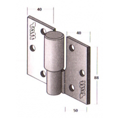 Tuff Hinge    Ball Bearing Hinge RH