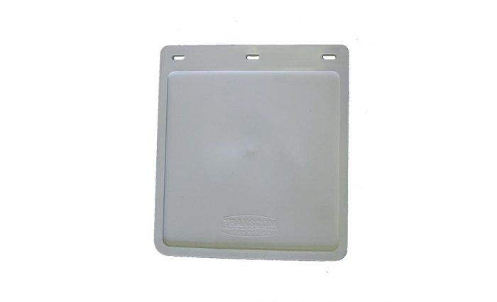 230 x 250mm Drop White Mudflap