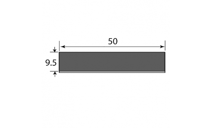 48 x 9.5mm Self Adhesive - Per Metre