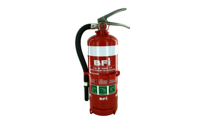 BFI 2.5kg ABE Dry Powder Fire Extinguisher