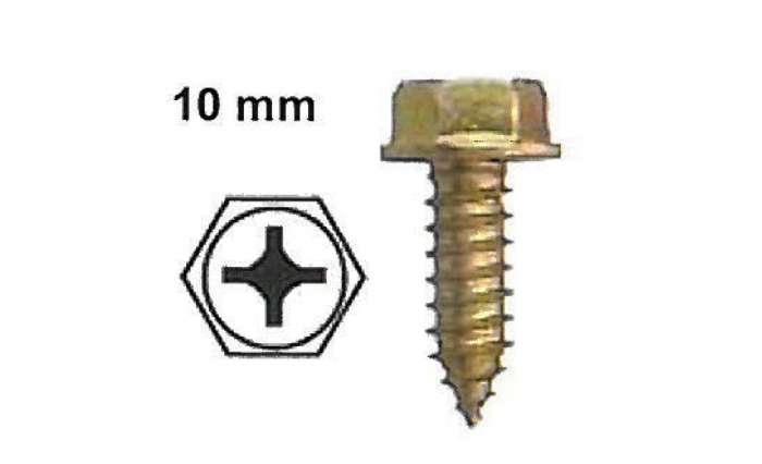 Hex Cross Bolt Gold