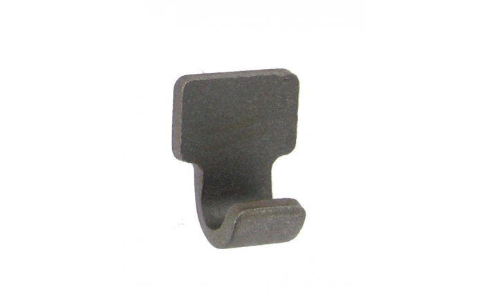1138.98 Hook Plate Black Steel