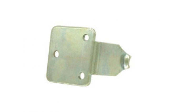 Mini Keeper Bent 90° Zinc Plated Steel Bolt On