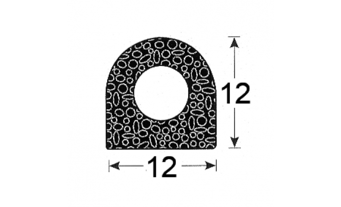 Trimlock Self Adhesive Rubber