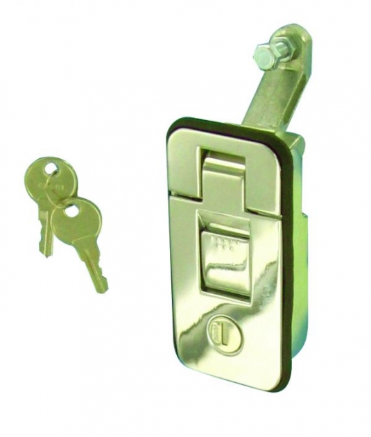 Recessed Lever Lock Chrome Large » ovesco